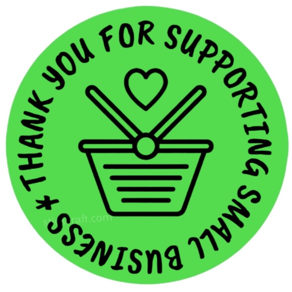 Pack of 100 Stickers | thank you Stickers 2 in round| Packaging Supplies NWT - Picture 10 of 13
